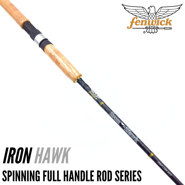 ロッド Fenwick IRON HAWK 60CMJ Fenwick/Pflueger Iron Hawk Low-Profile Casting Combo