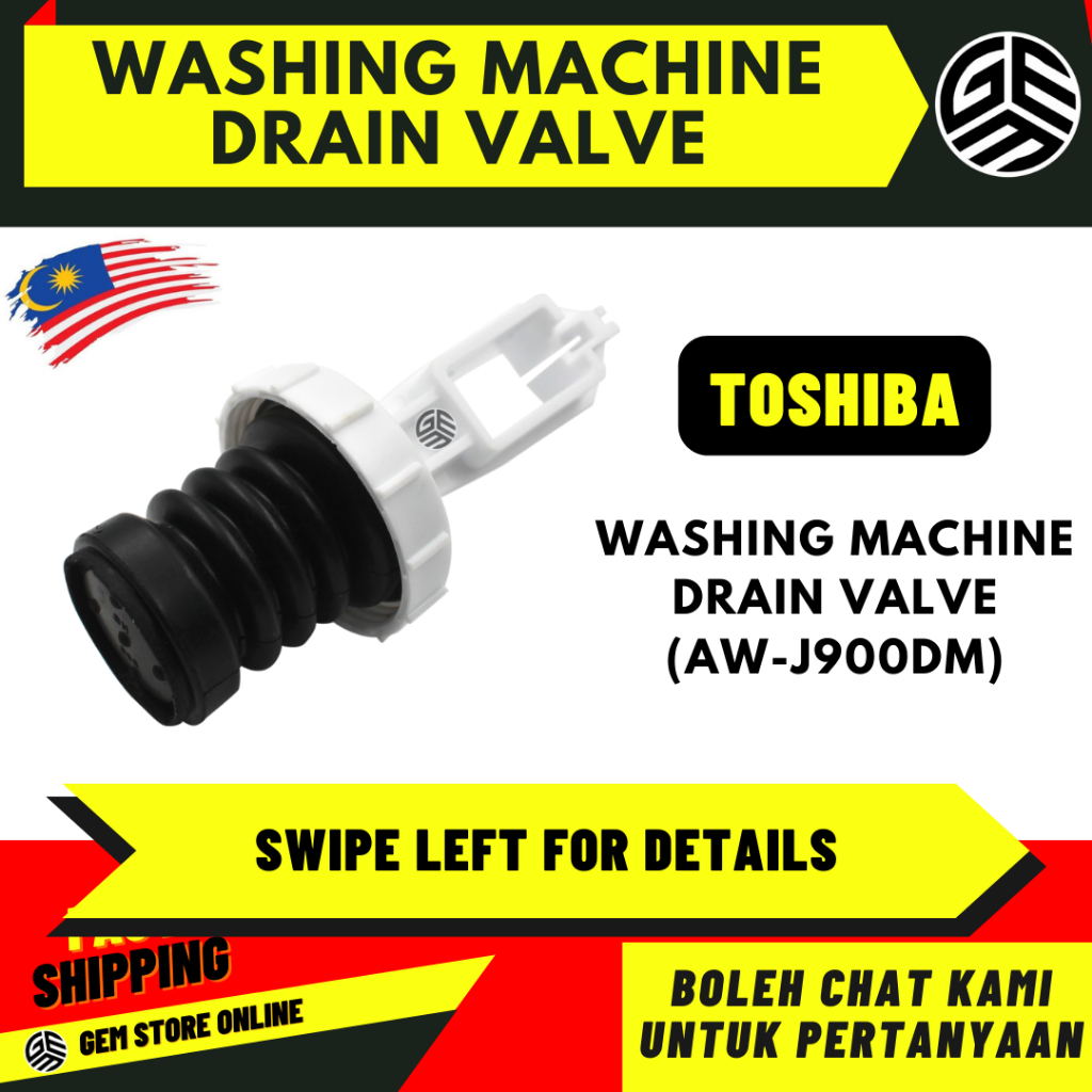 TOSHIBA Washing Machine Drain Valve / Valve Mesin Basuh Toshiba AW