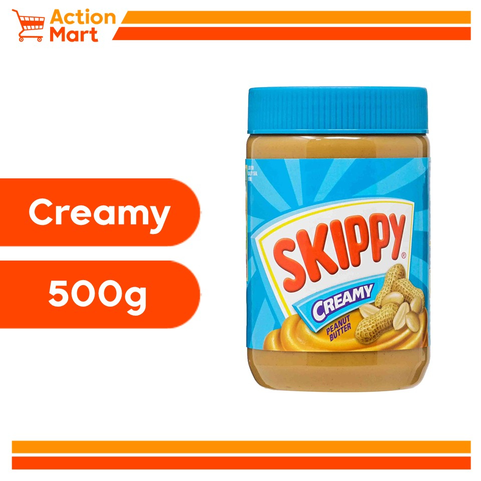 (EXPIRED DATE OCTOBER 2024) Skippy Creamy Peanut Butter 500g Shopee