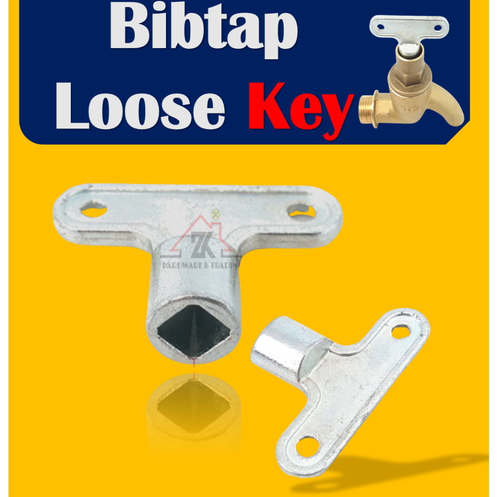 Removeable Bib tap Loose Key Water Tap Head Replacement Lock Shield Key ...