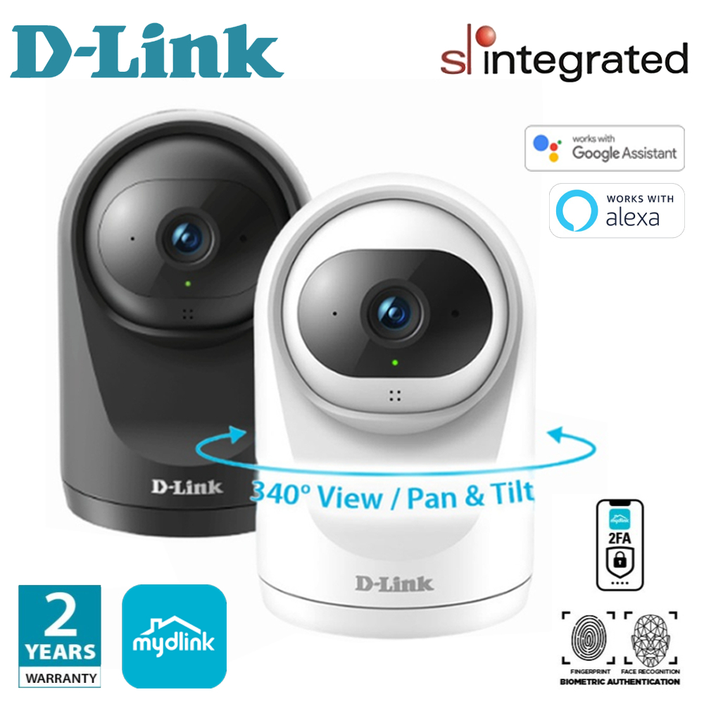 D-Link Compact Full HD Pan & Tilt Wi-Fi Camera - DCS-6500LH Online