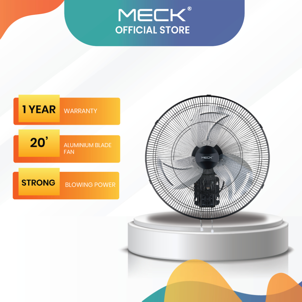 Meck Industrial Wall Fan Aluminum Blade (20") | Shopee Malaysia