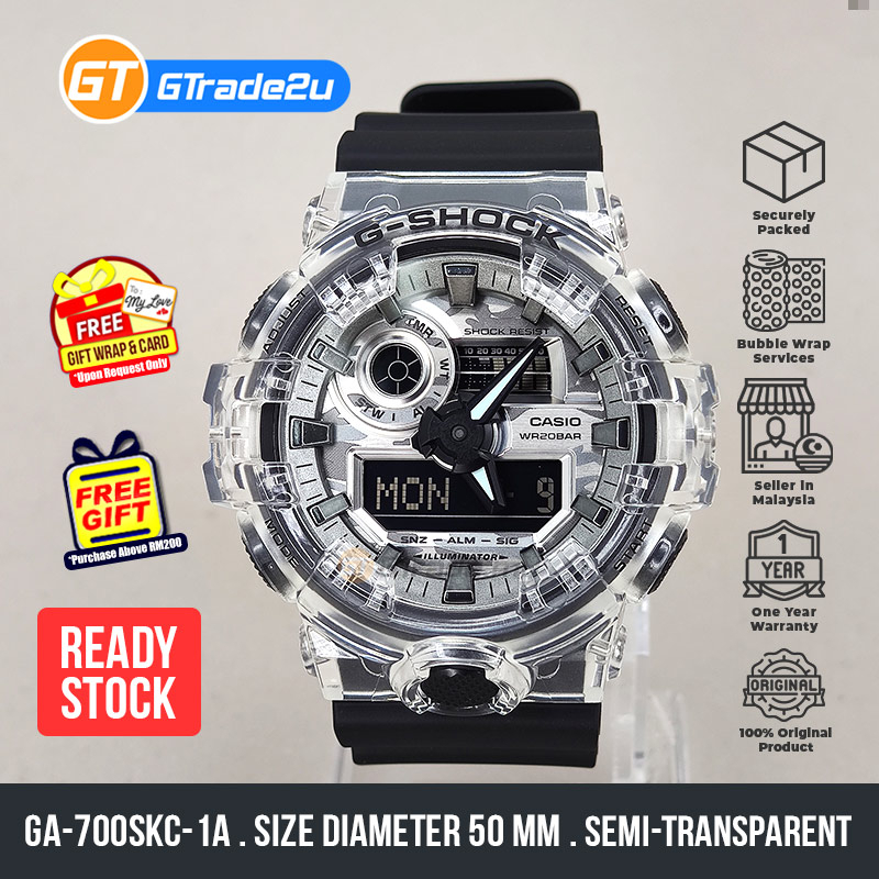 Casio G Shock Men GA 700SKC 1A GA700SKC 1A Analog Digital Skc Semi