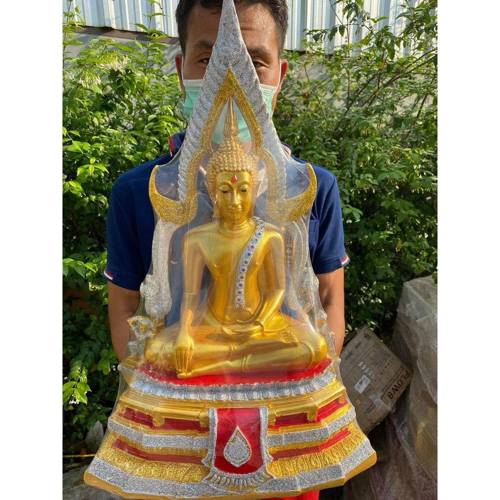 🔥金娜啦佛祖Phra Phuttha Chinnaraj Bucha 成功佛9寸膝长高50厘米22寸