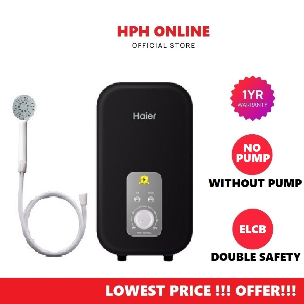 Haier Water Heater Shower (Non-Pump) EI36L1 | Shopee Malaysia