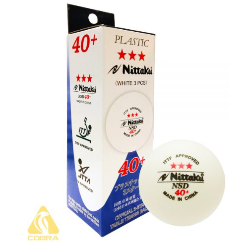 NITTAKU 3-STAR 40+ NSD TABLE TENNIS BALLS (NB1401) | Shopee Malaysia