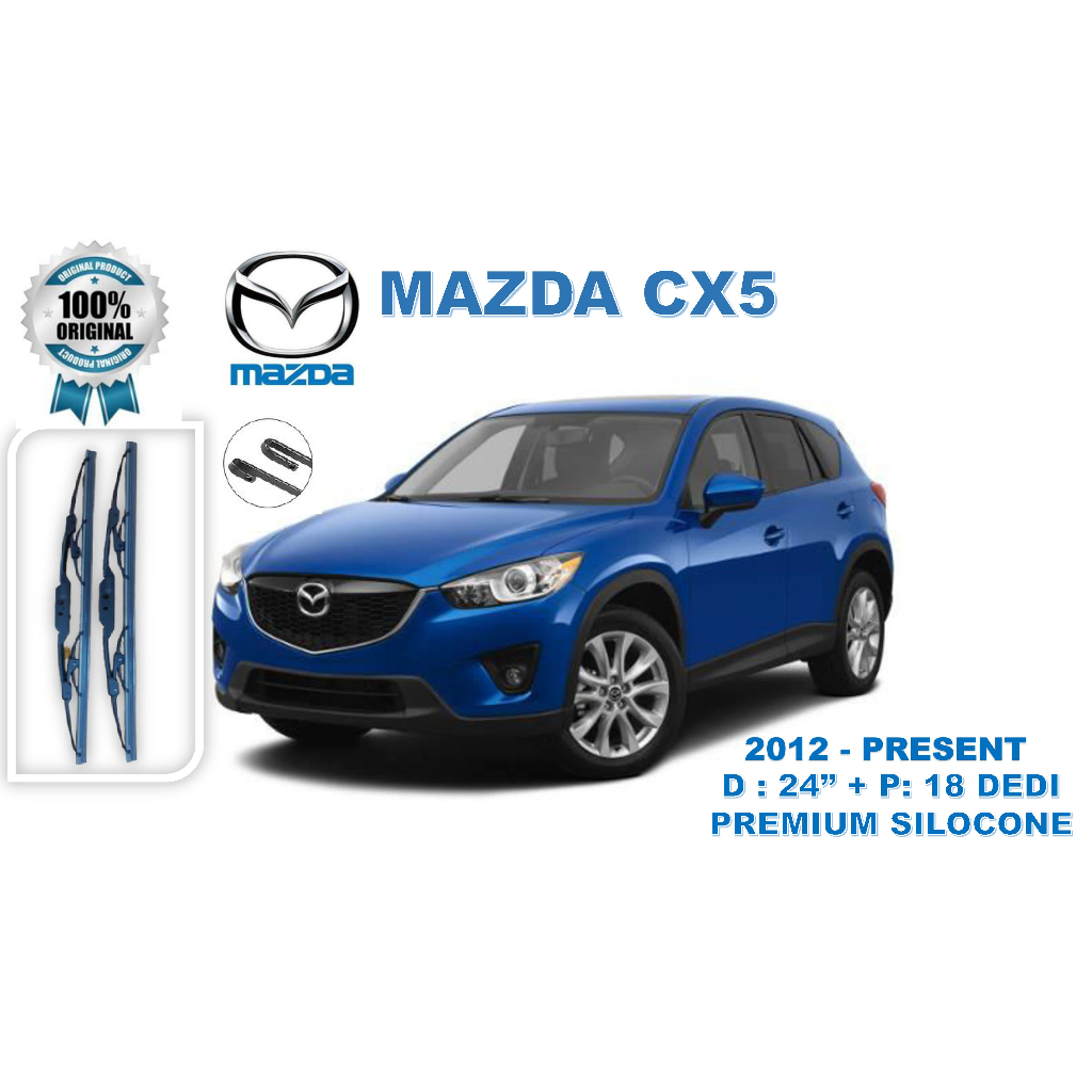 MAZDA CX5 12 PRESENT DEDI SILICONE WIPER BLADE Shopee Malaysia