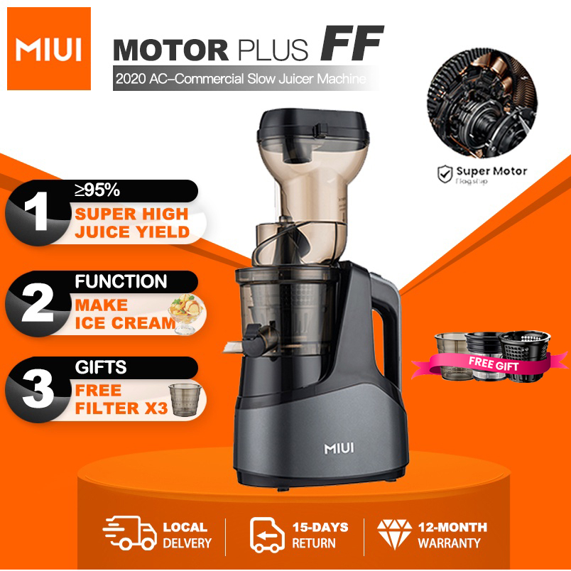 [Authentic] MIUI Slow Juicer B03BAC Electric Fruit Juicer 250W Fruit Extractor Blender Slow