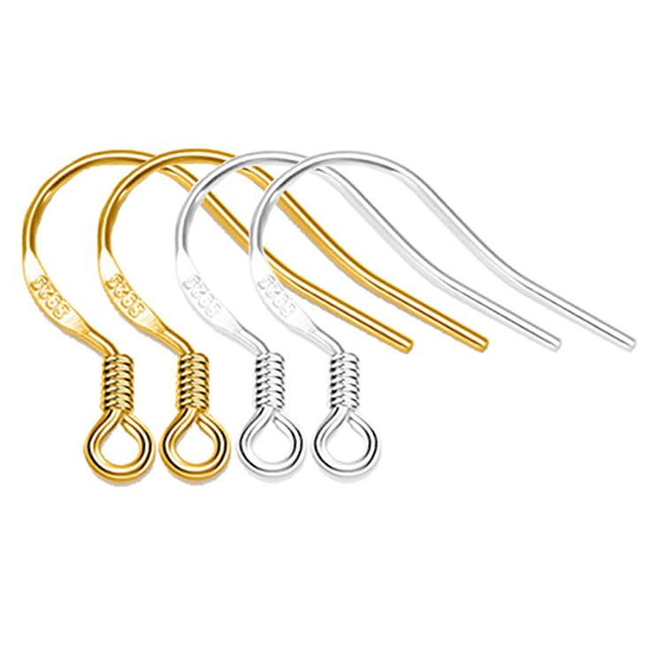 18K Ear hook accessories(with S925) For DIY Jewelry Making Earring ...
