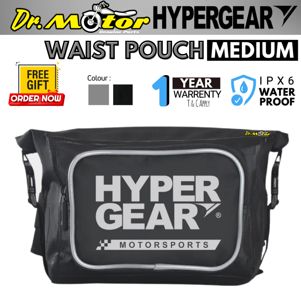 HyperGear Waist Bag Pouch Bag Medium 1 Year Warranty 100 Original Authentic Hyper Gear