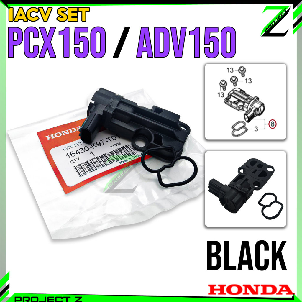 HONDA PCX150/ADV 150 IACV SET IDLE AIR CONTROL VALVE SET CONTROL 16430 ...