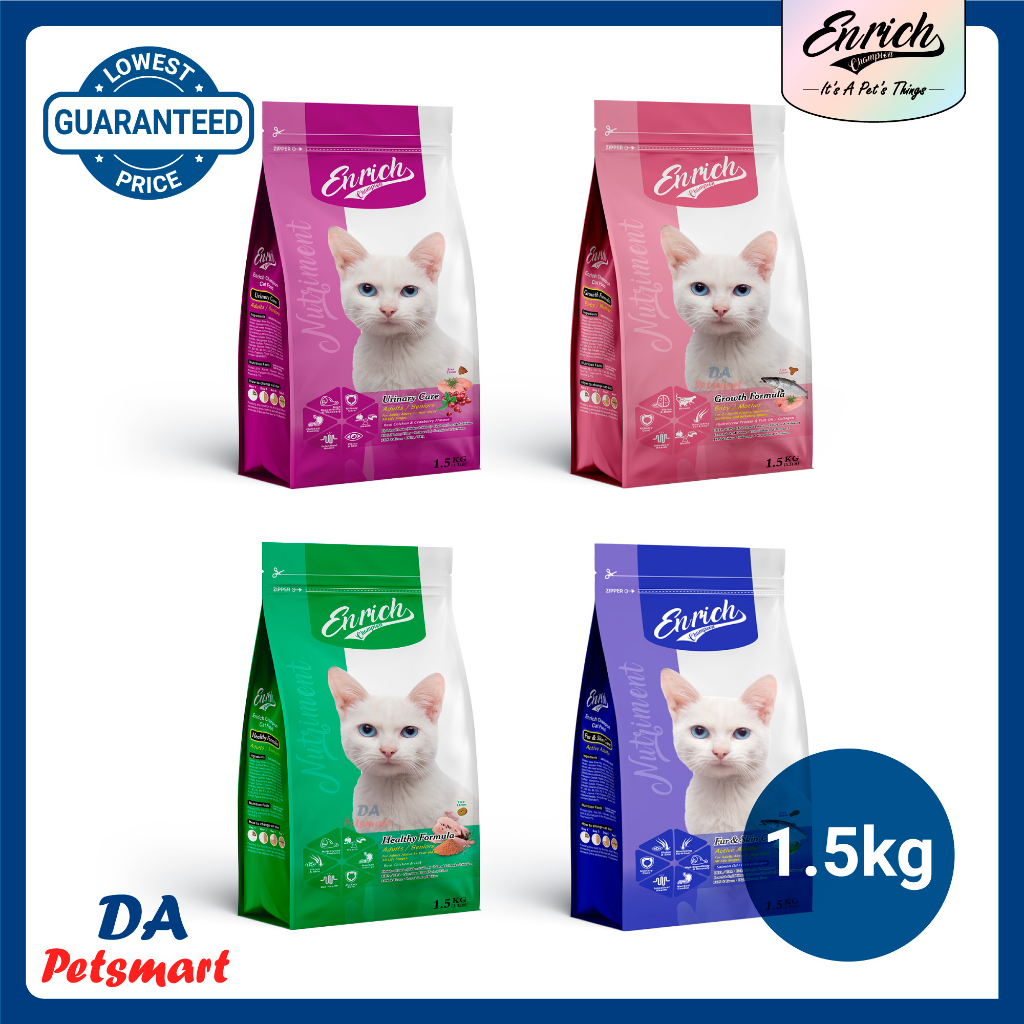 Enrich Champion Cat Food 1.5kg