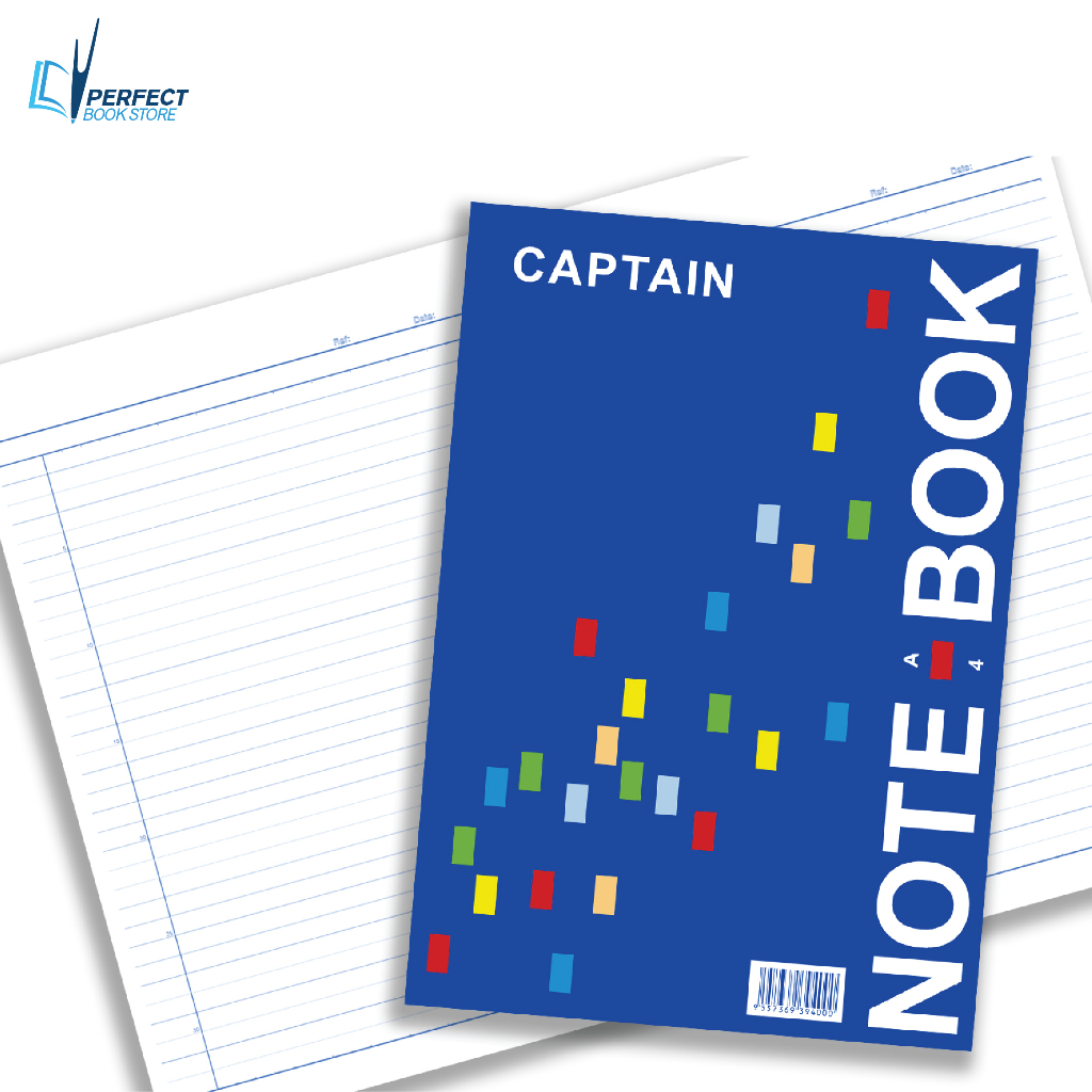 captain-note-book-a4-80pgs-single-book-a4-size-buku-nota-journal