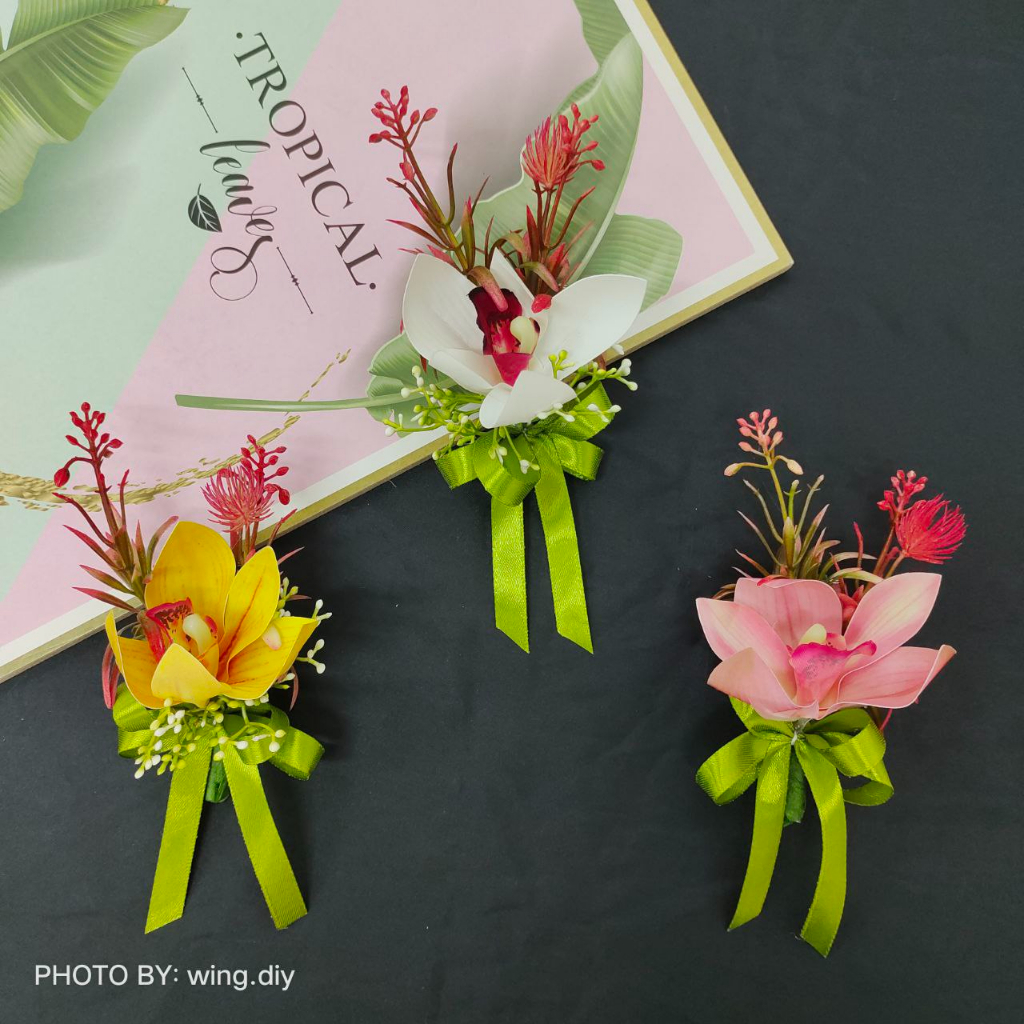 1 PCS | BUNGA ORKID CYMBIDIUM ROZEK/ BUNGA MINI ORKID ROZEK/ BUNGA DADA ...