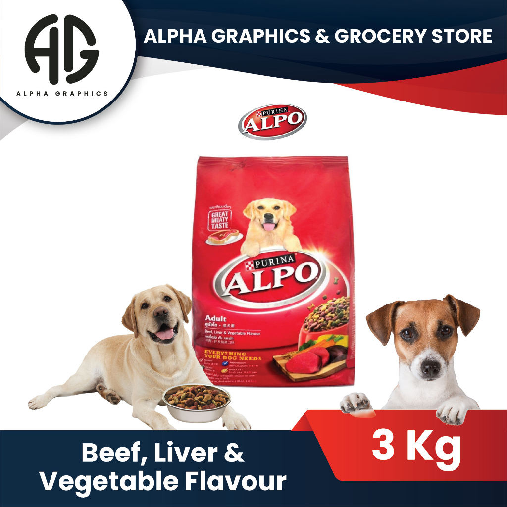 Alpo Beef, Liver & Vegetable Adult Dry Dog Food