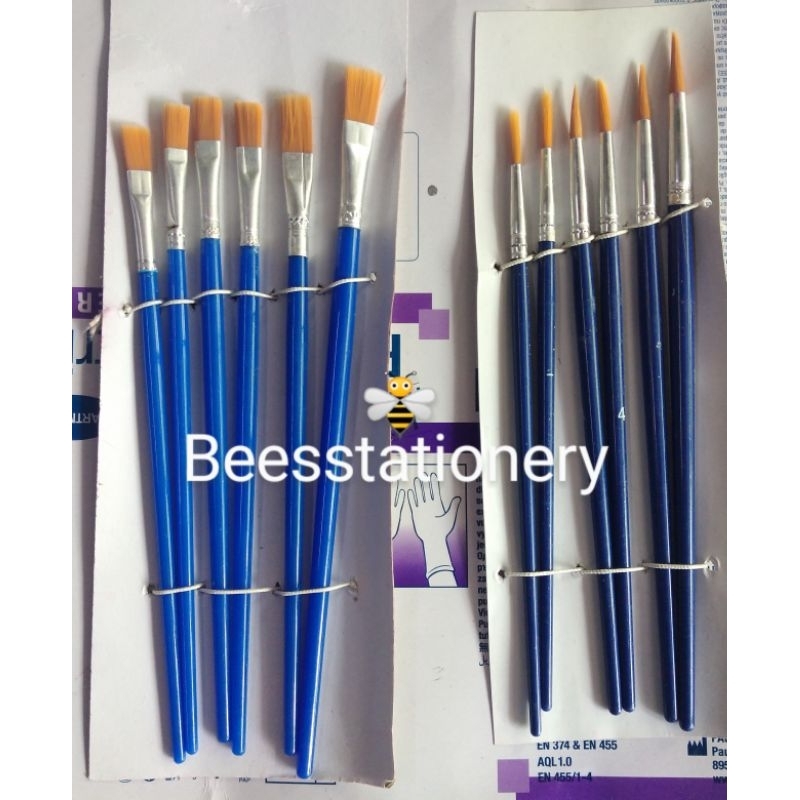 Detail Paint Brush Set Miniature Nylon Hair Paintbrushes For Fine