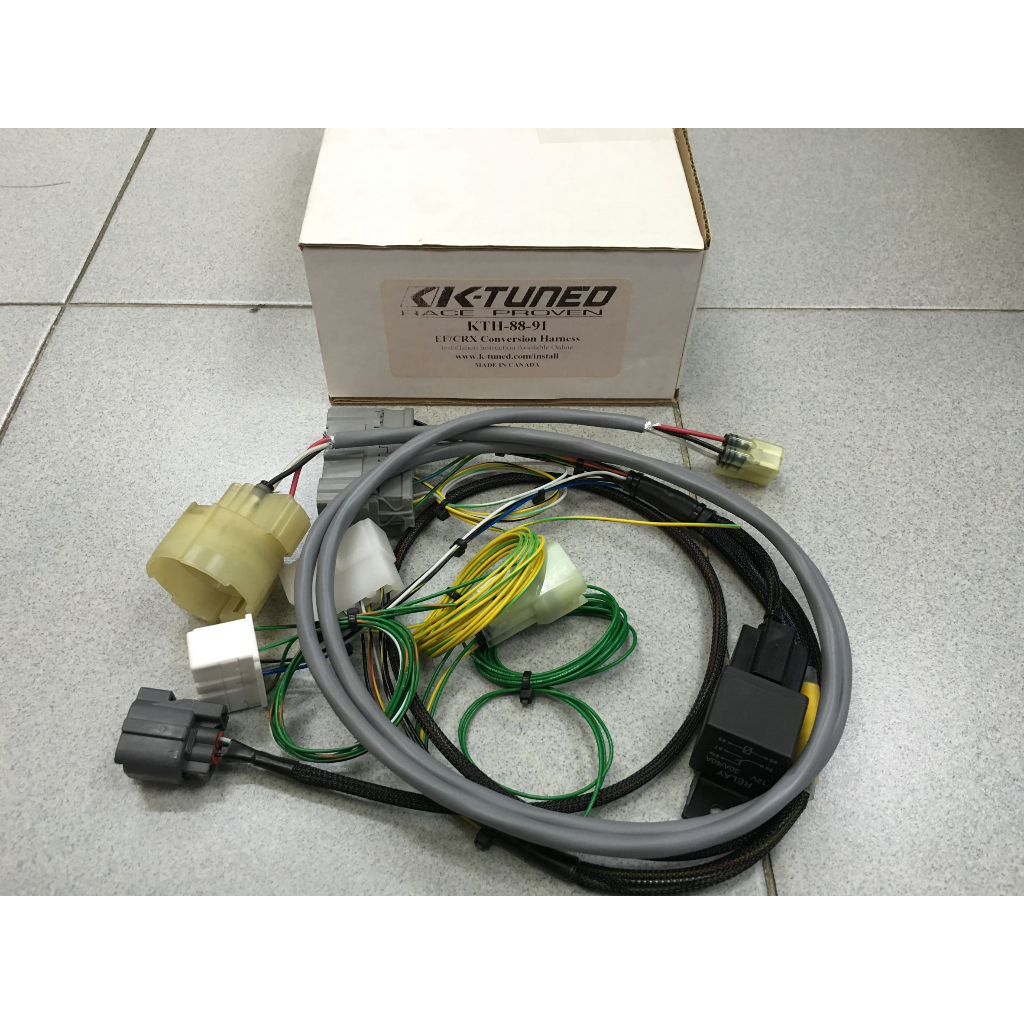 KSWAP HARNESS EF / CRX KTuned K Swap Conversion HARNESS for Honda