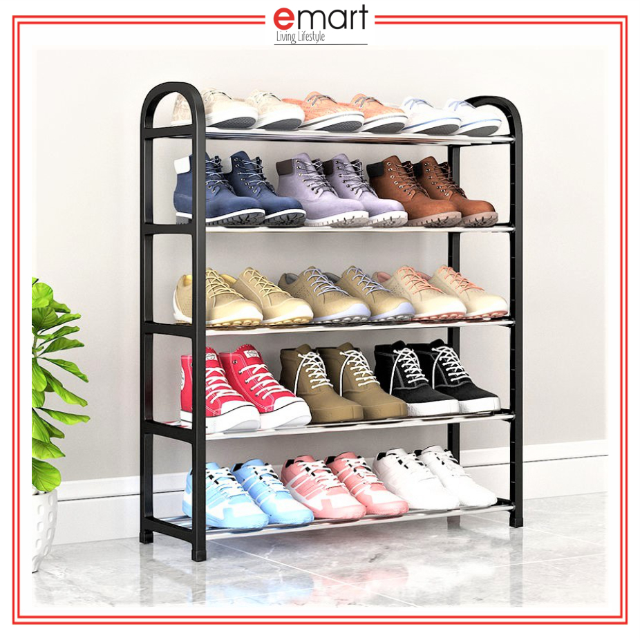 Shoe Rack 3-4-5 Tier lightweight easy to assemble shoe rack | Shopee ...