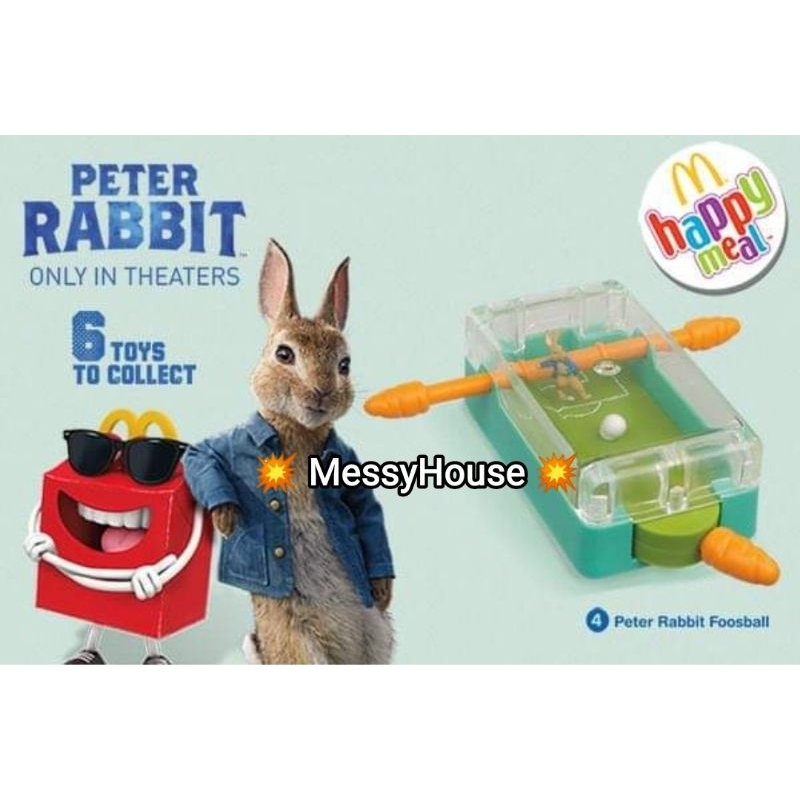 McDonald's Mcd Mekdi McDonalds Happy Meal Peter Rabbit 2017 (FULLSET 8 ...