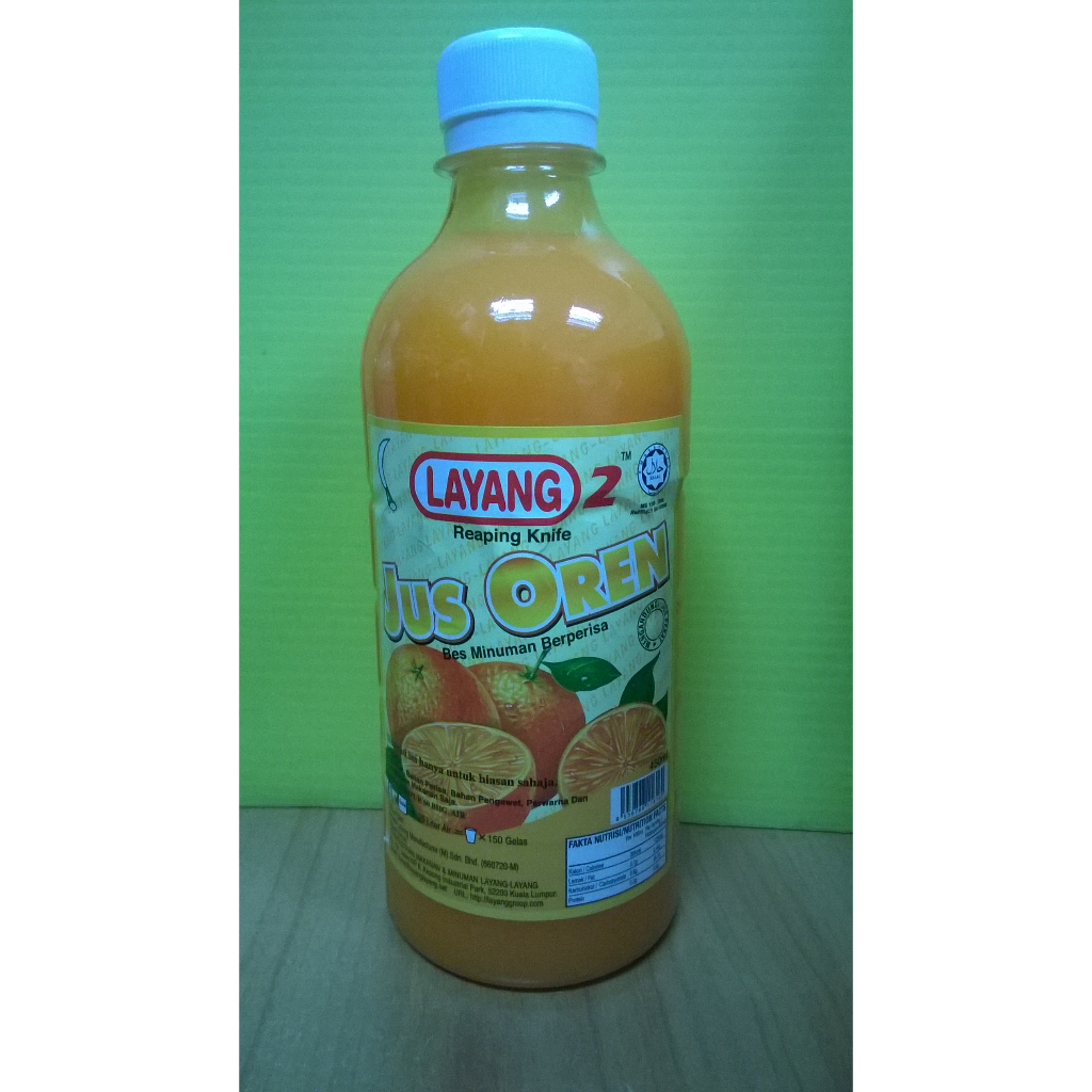 Layang2 Bes Minuman Perisa Oren 450ml Shopee Malaysia 8805