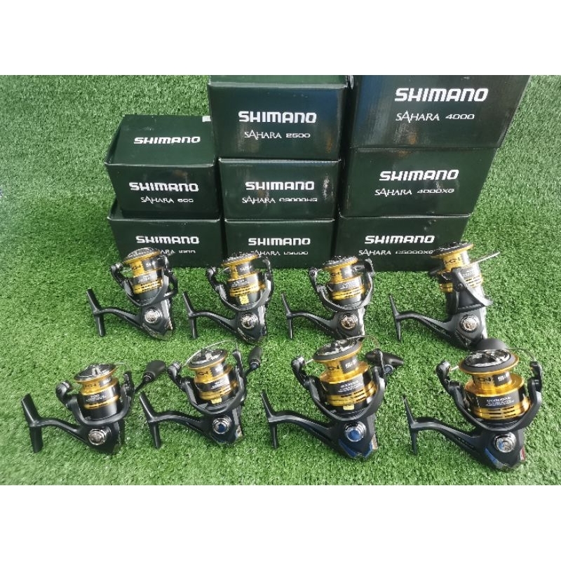 Shimano 2022 Sahara 500/1000/2500/C3000/C3000HG/4000/4000XG/C5000XG ...