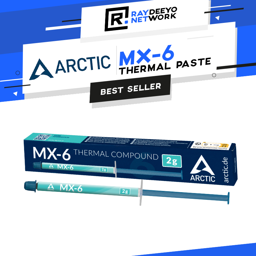Arctic MX-6 / MX-5 / MX-4 Thermal Compound 2g / 4g [8 Years Durability]