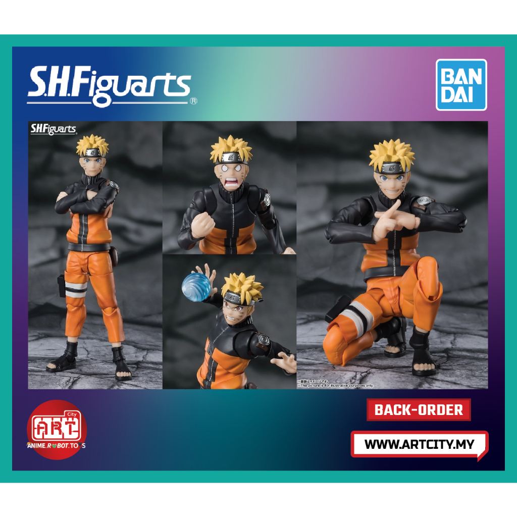 Naruto Uzumaki The Jinchuuriki Entrusted With Hope - Naruto Shippuden - SH  Figuarts - Bandai