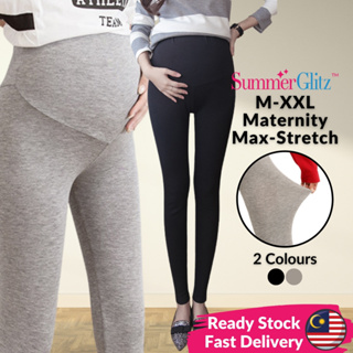 SummerGlitz Maternity Cotton Legging Pregnant Women Long Pants / Seluar  Panjang Mengandung Dalam Muslimah - Summer Glitz