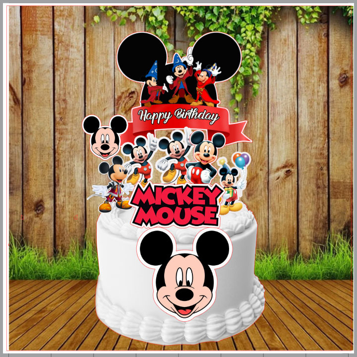 Mickey Mouse Cake Topper 007 | Shopee Malaysia