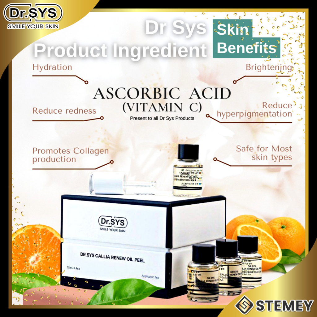 Dr.SYS Callia Renew Oil Peel (15ml x 4) ( Stemey ) | Shopee Malaysia
