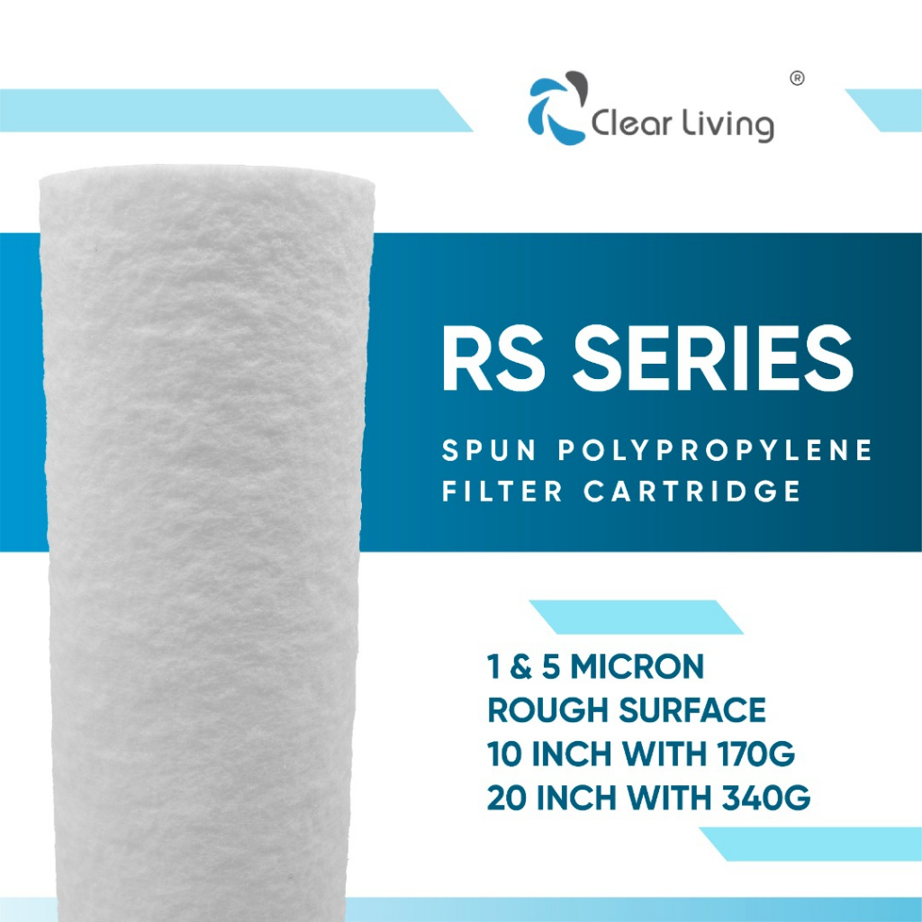 Cleanwash PP 10/20 Inch Sediment Meltblown Polypropylene Filter ...