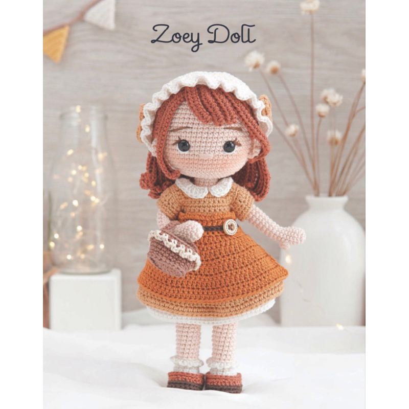 [C102] Zoey Doll Amigurumi Crochet Pattern | Shopee Malaysia