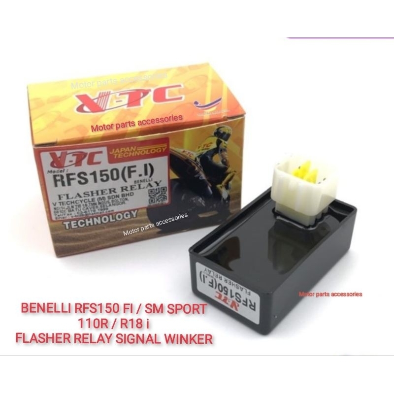 HONDA RFS150 FI/ SM SPORT 110R /R18 i FLASHER RELAY SIGNAL LAMP RELAY 💯 ...