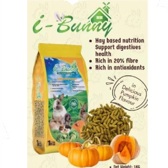 I-Bunny Rabbit Food 1KG (Pumpkin Flavour) | Shopee Malaysia