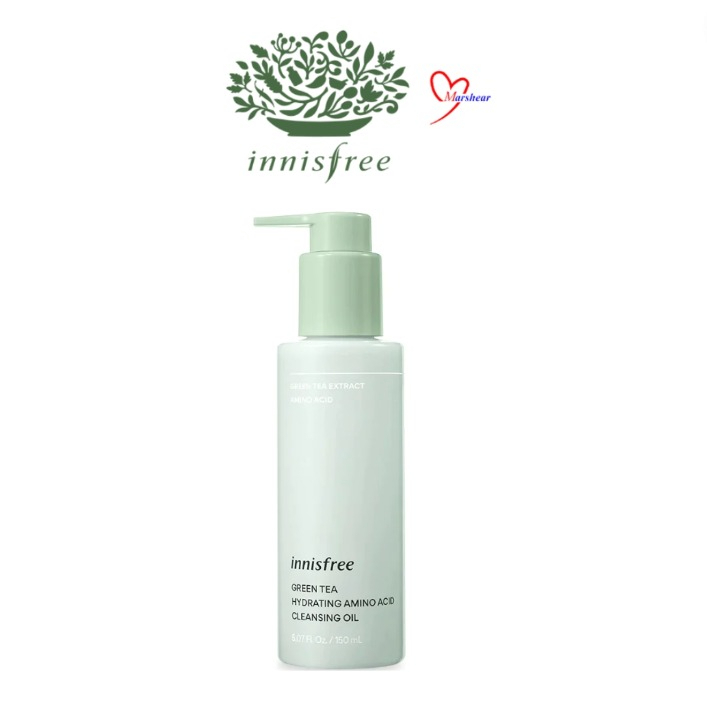 Innisfree Green Tea Hydrating Amino Acid Cleansing Oil 150ml (2022 NEW