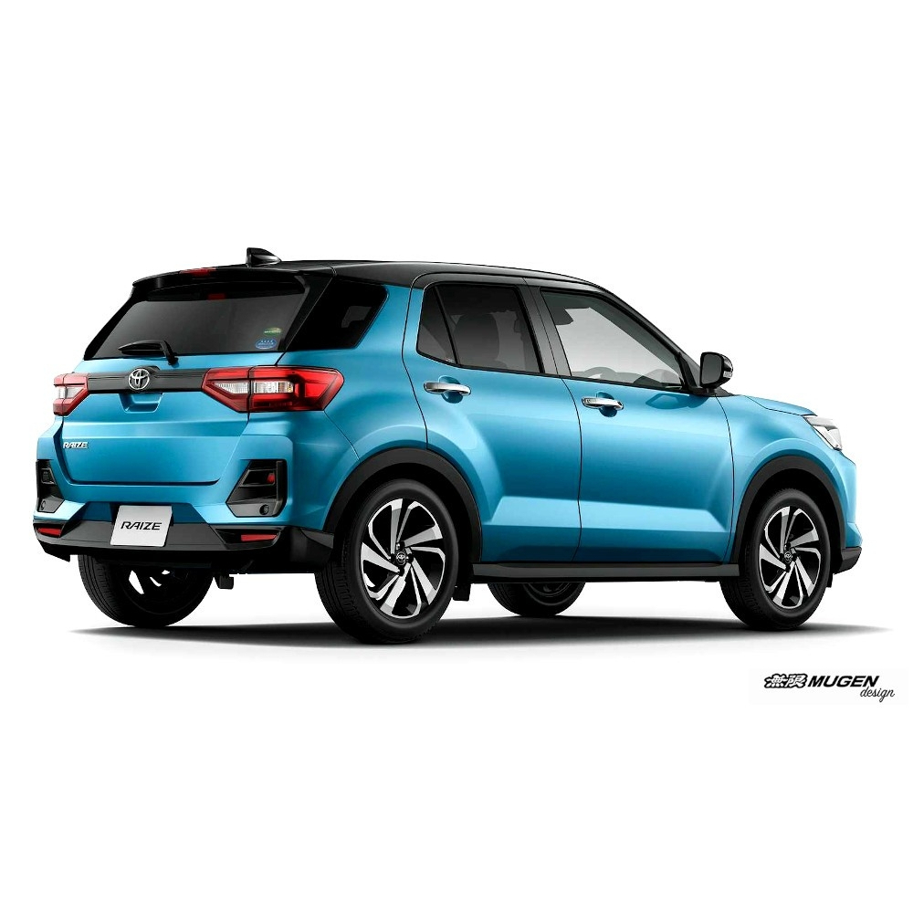 Toyota Raize 20y-Above Mugen Door Visor / Window Vent Visor Deflectors ...