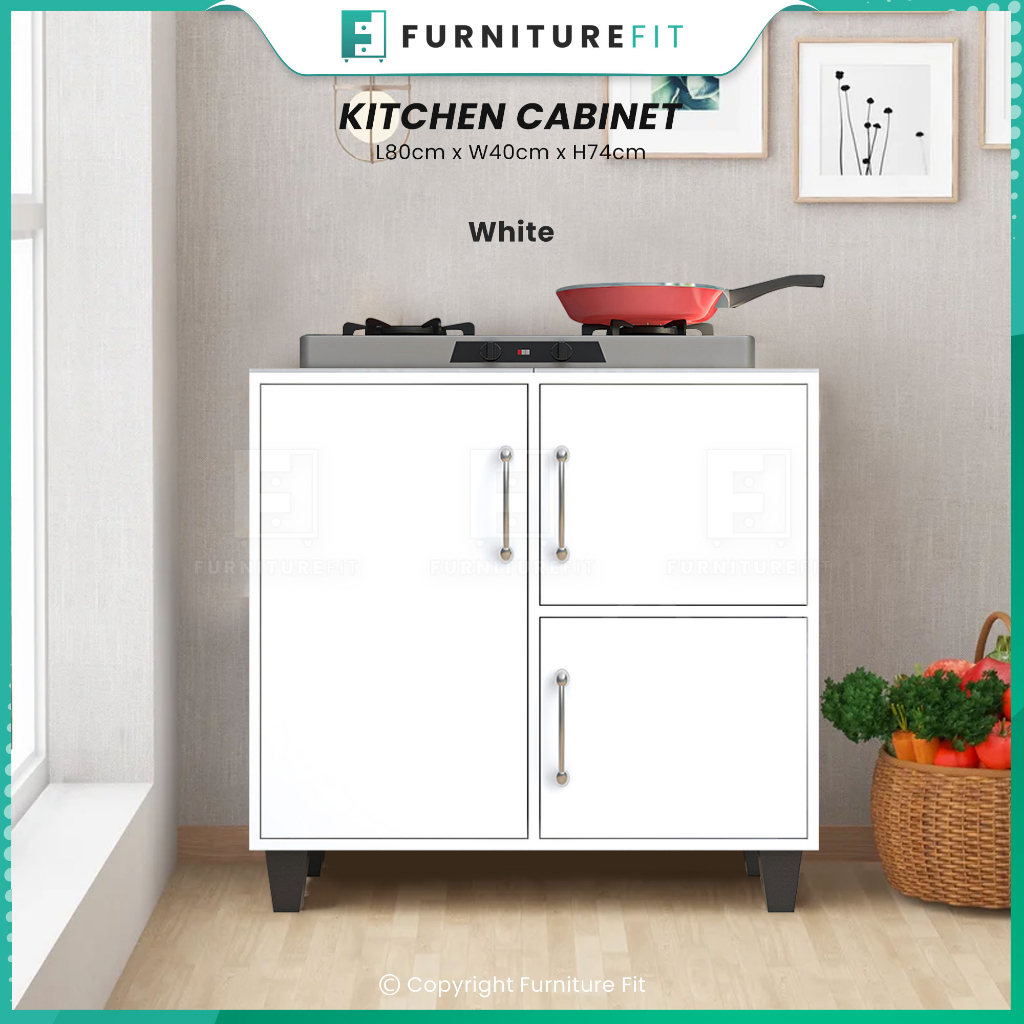 Furniturefit Kabinet Dapur Kitchen Cabinet Almari Dapur Tiles Top