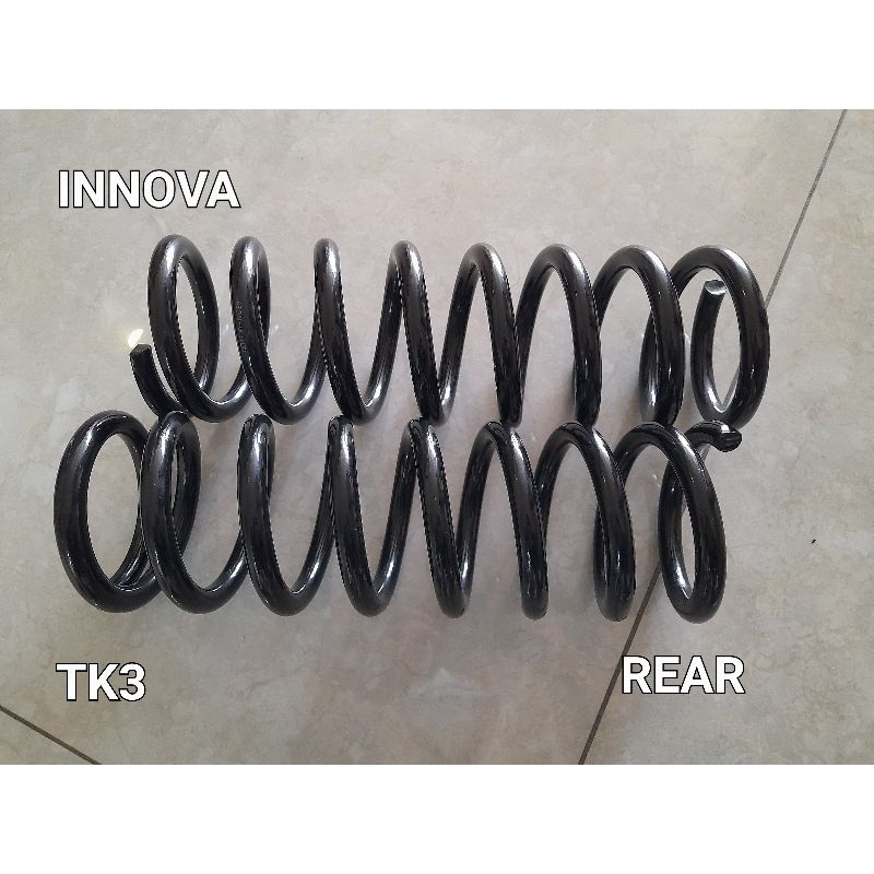 COIL SPRING TOYOTA INNOVA REAR LONG=14.5 INCH 370MM [2PCS] | Shopee ...