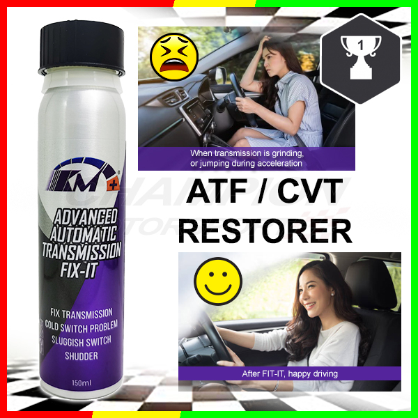 KM+ Advanced Universal ATF / CVT Fix It 150ml Stop Leak, Restore