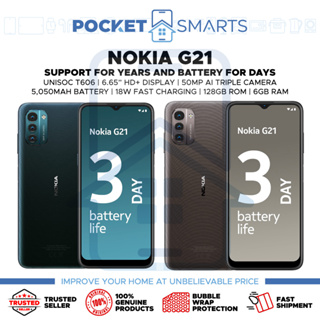 [Malaysia Set] Nokia G21 (128GB ROM | 6GB RAM) 1 Year Nokia Malaysia Warranty