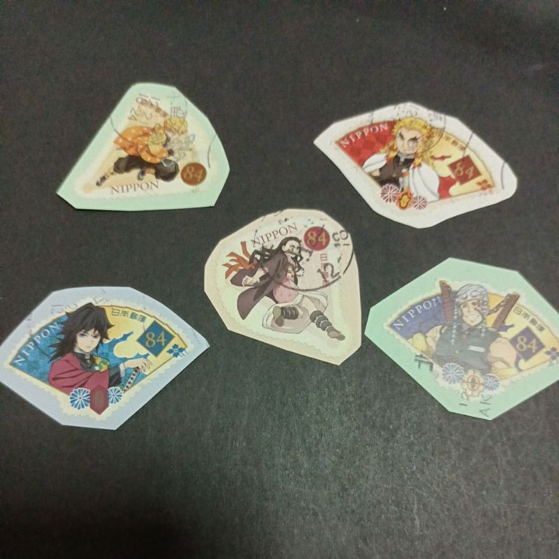 S1483 Japan anime stamps (5V) Shopee Malaysia