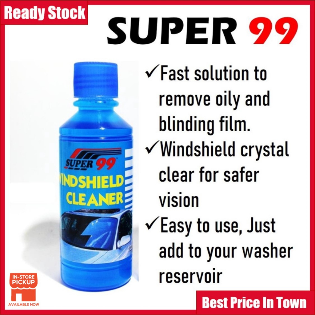 SUPER 99 Windshield Wiper Fluid - Washer Fluid Cleaner 120 ml Super 99 ...