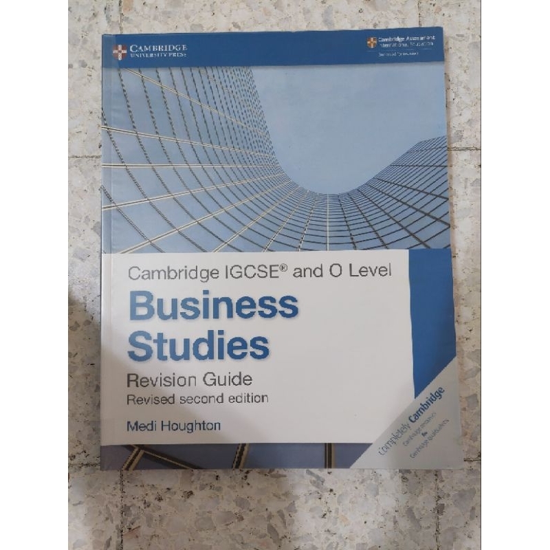 Cambridge IGCSE and O Level Business Studies Revision Guide Revised ...