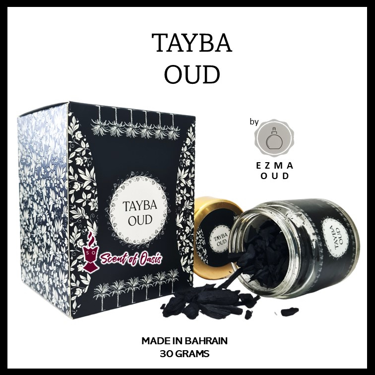 Original 💥 TAYBA OUD (30 grams) by EZMA OUD Bahrain arabian bakhoor