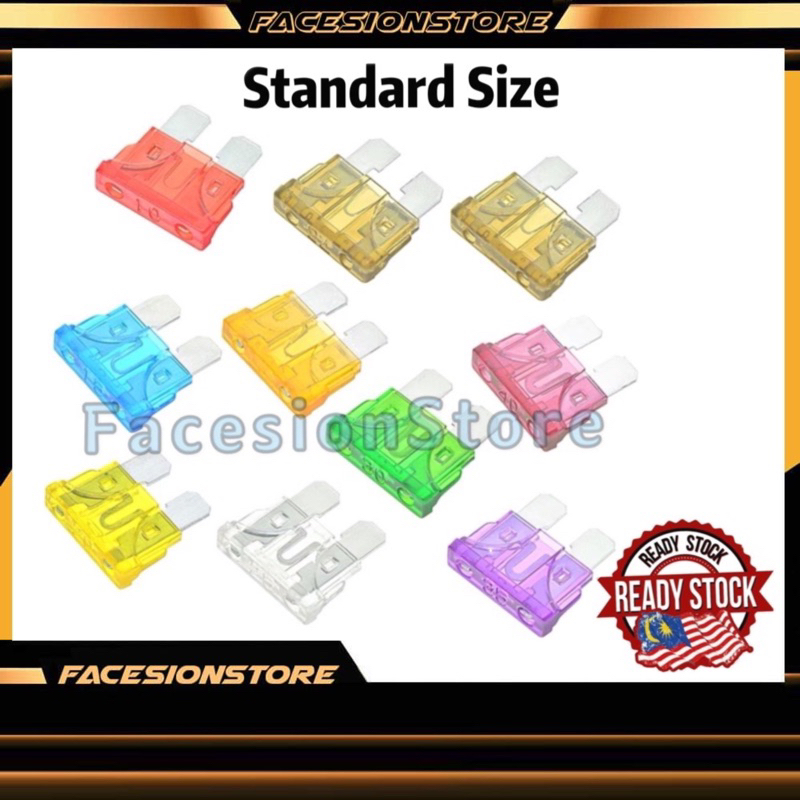 Standard Fius/Fius Motosikal Kereta Lori / Fuse Motorcycle Car Lorry 3A ...