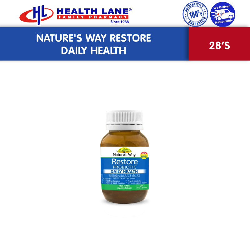 NATURE'S WAY RESTORE DAILY HEALTH (28'S) Shopee Malaysia
