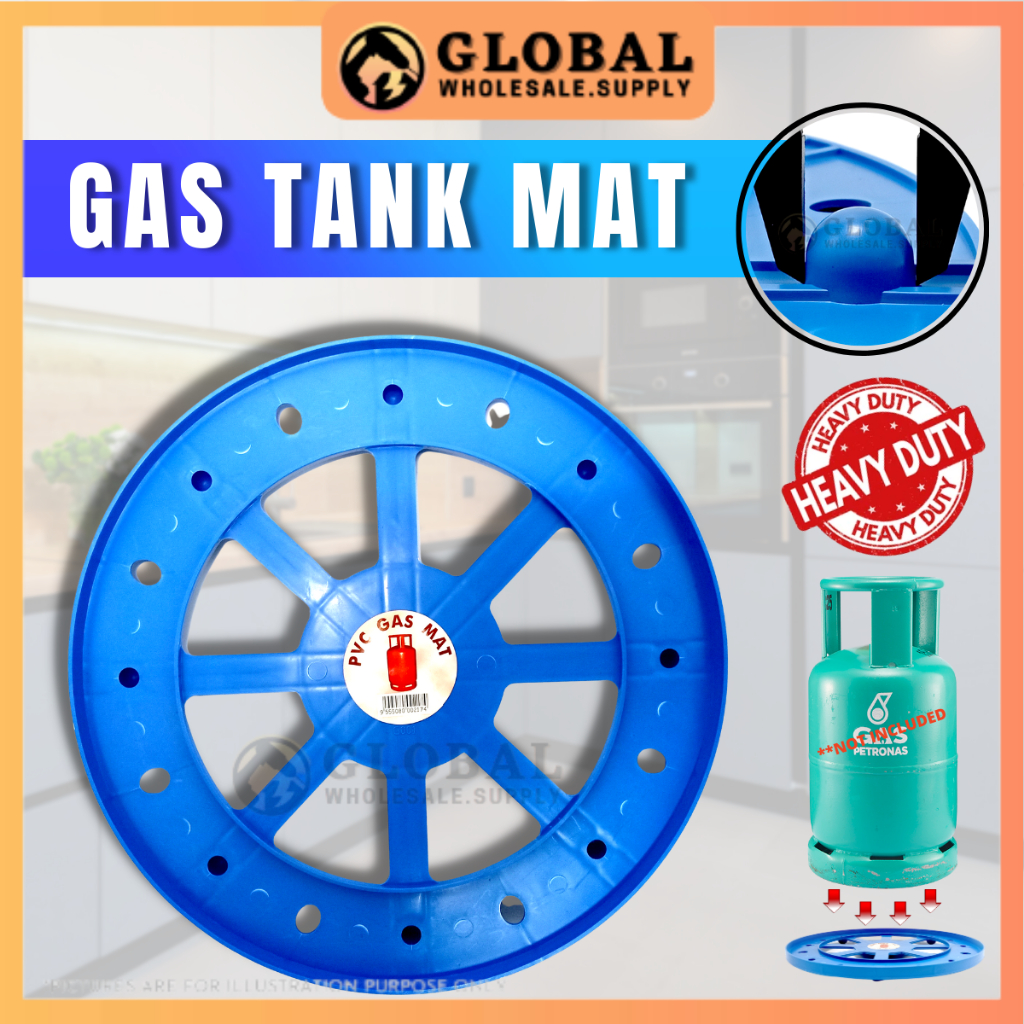 [READY STOCK] PVC Gas Tank Mover Heavy Duty Gas Tank Tray Alas Tong Gas