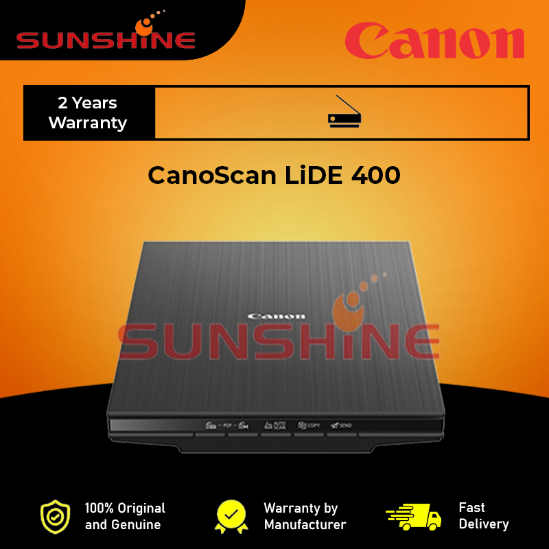 LiDE 300 / 400 Fast and Compact Flatbed Scanner with Upright Scanning