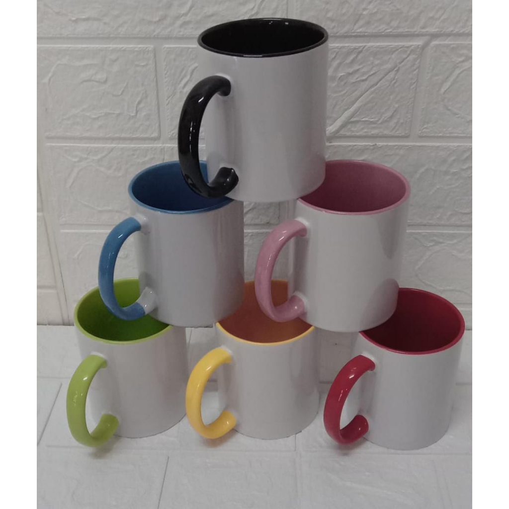 Inner colour sublimation mug | Shopee Malaysia