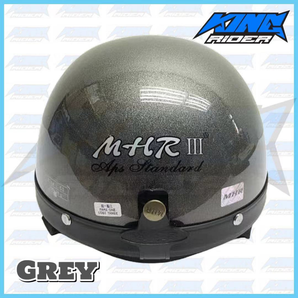 Design Helmet Separuh Mhr MHR HALF HELMET ORIGINAL 100% MHR
